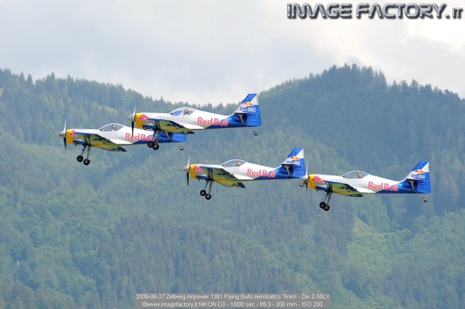 2009-06-27 Zeltweg Airpower 1381 Flying Bulls Aerobatics Team - Zlin Z-50LX